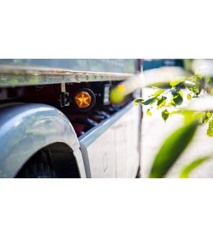 Marker Light - Gylle - Side marker - For Width Pole - LED - Amber - 24V