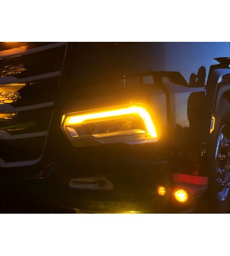 Dagrijverlichting - Matronics - DRL - Amber - 24V - Set - Scania - L/P/G/R/S-series - LED koplampen - 2016+