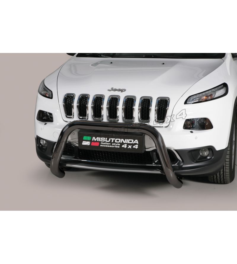 Bullbar - Misutonida - Super - EU - Black matte - Jeep - Cherokee - 2014-2020 Bullbar - Misutonida - Super - EU - Black matte - Jeep - Cherokee - 2014-2020