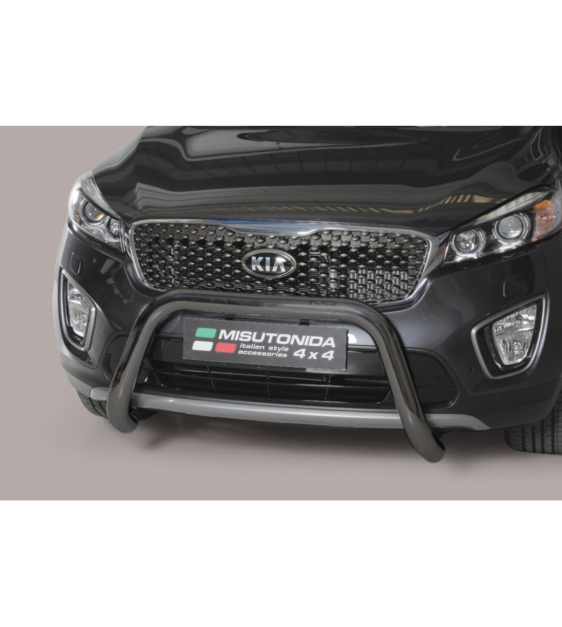 Bullbar - Misutonida - Super - EU - Black matte - Kia - Sorento - 2015-2018