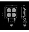 Arbetsbelysning - Strands - Unity Edge 20W - 3" - 7.6cm - Work / Scene