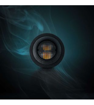 Blitzleuchte - Strands - Dark Knight - 3 LED - 3.1" - 7.9cm - Smoke - 21 Blitzmuster - Amber - R65 - 12V-30V