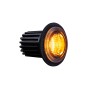 Flitser - Strands - Dark Knight Gloria - 1.4" - 3.6cm - Smoke - 21 flitspatronen - Amber - R65 - 12V-30V Flitser - Strands - Dark Knight Gloria - 1.4" - 3.6cm - Smoke - 21 flitspatronen - Amber - R65 - 12V-30V