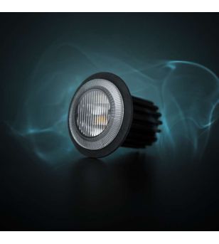Blitzleuchte - Strands - Dark Knight - 3 LED - 3.1" - 7.9cm - Smoke - 21 Blitzmuster - Amber - R65 - 12V-30V