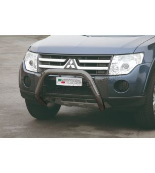 Bullbar - Misutonida - Super - EU - Zwart mat - Mitsubishi - Pajero - 2007-2015