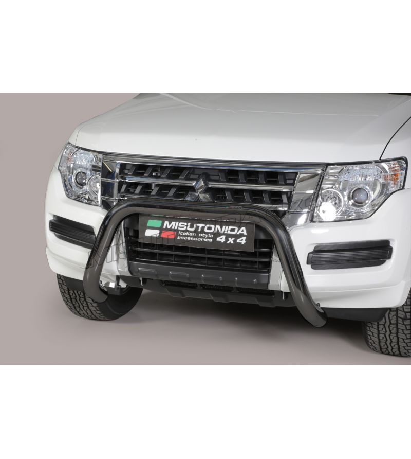 Bullbar - Misutonida - Super - EU - Zwart mat - Mitsubishi - Pajero - 2015-2021 Bullbar - Misutonida - Super - EU - Zwart mat - Mitsubishi - Pajero - 2015-2021
