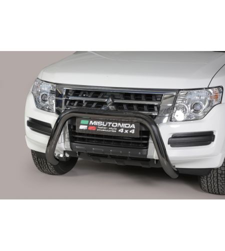 Bullbar - Misutonida - Super - EU - Zwart mat - Mitsubishi - Pajero - 2015-2021