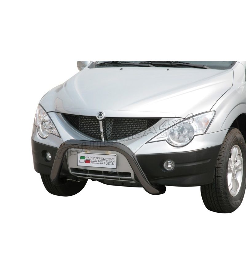 Bullenfänger - Misutonida - Super - EU - Schwarz matt - SsangYong - Actyon Sports - 2007-2011 Bullenfänger - Misutonida - Super - EU - Schwarz matt - SsangYong - Actyon Sports - 2007-2011