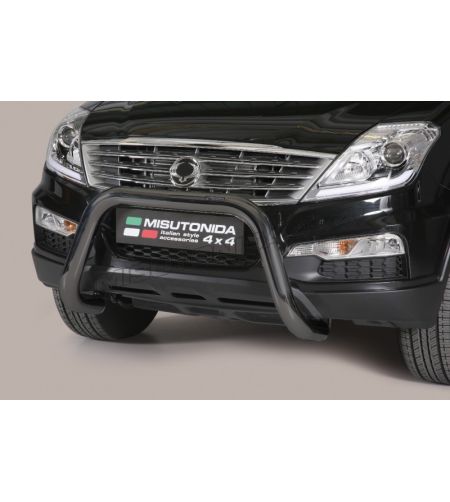 Bullbar - Misutonida - Super - EU - Zwart mat - SsangYong - Rexton - 2013-2019