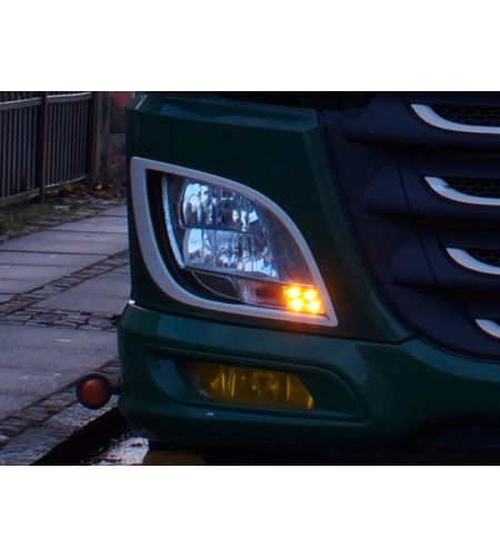 Dagrijverlichting - Matronics - DRL - Eenkleurig - Amber/Warm wit - 24V - Set - DAF - XF/XG/XG+ - 2021+