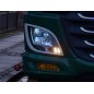 Dagsljus - Matronics - DRL - Enfärgad - Bärnsten/Warm white - 24V - Set - DAF - XF - 2017-2021 Dagsljus - Matronics - DRL - Enfärgad - Bärnsten/Warm white - 24V - Set - DAF - XF - 2017-2021