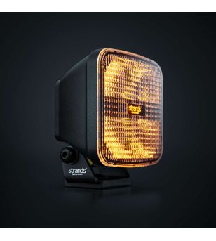 Work light - Strands - FOR9T No-Glare - 78W - 4.3" - 10.8cm - Smoke - Position light White/Red/Amber - Work / Scene