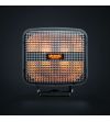 Work light - Strands - FOR9T No-Glare - 78W - 4.3" - 10.8cm - Smoke - Position light White/Red/Amber - Work / Scene