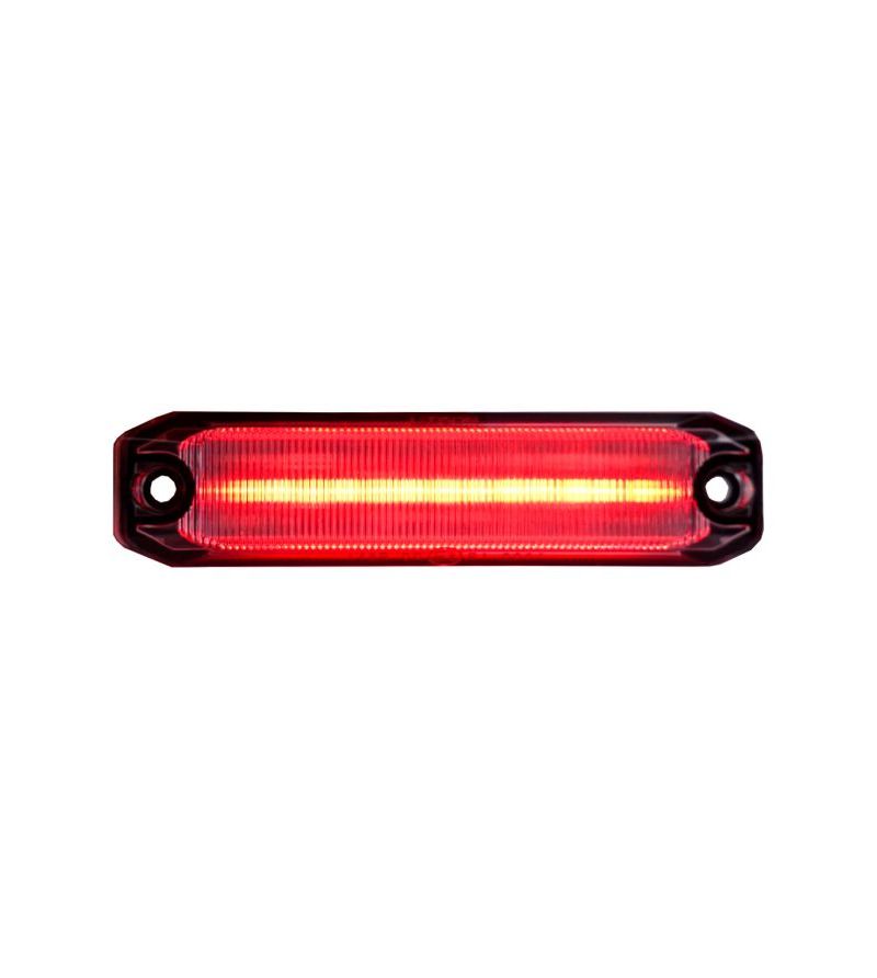 Marker Light - Ledson - Optoline M - 3.9" - 10cm - Smoke - Red - 12V-30V Marker Light - Ledson - Optoline M - 3.9" - 10cm - Smoke - Red - 12V-30V