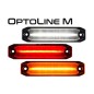 Markeringslicht - Ledson - Optoline M - 3.9" - 10cm - Smoke - Rood - 12V-30V Markeringslicht - Ledson - Optoline M - 3.9" - 10cm - Smoke - Rood - 12V-30V