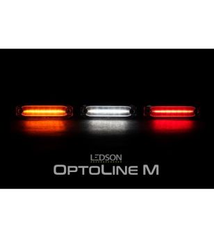 Markeringslicht - Ledson - Optoline NG+ - 6.6" - 16.7cm - Wit/Amber - 24V - Scania - L/P/G/R/S-series - 2016+