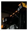 Markeringslicht - Ledson - Optoline NG+ - 6.6" - 16.7cm - Wit/Amber - 24V - Scania - L/P/G/R/S-series - 2016+