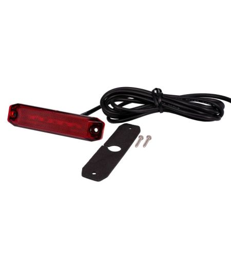 Markeringslicht - Ledson - Optoline M - 3.9" - 10cm - Rood - 12V-30V