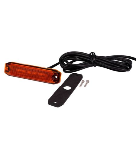 Marker Light - Ledson - Optoline M - 3.9" - 10cm - Amber - 12V-30V