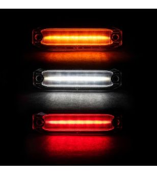 Markeringslicht - Ledson - Optoline NG+ - 6.6" - 16.7cm - Wit/Amber - 24V - Scania - L/P/G/R/S-series - 2016+