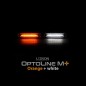 Markeringsljus - Ledson - Optoline M+ - 3.9" - 10cm - Smoke - Bärnsten/Xenon vit - 24V 