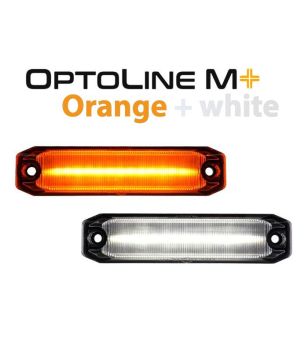 Markeringslicht - Ledson - Optoline NG+ - 6.6" - 16.7cm - Wit/Amber - 24V - Scania - L/P/G/R/S-series - 2016+