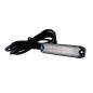 Markeringslicht - Ledson - Optoline M+ - 3.9" - 10cm - Smoke - Amber/Xenon wit - 24V
