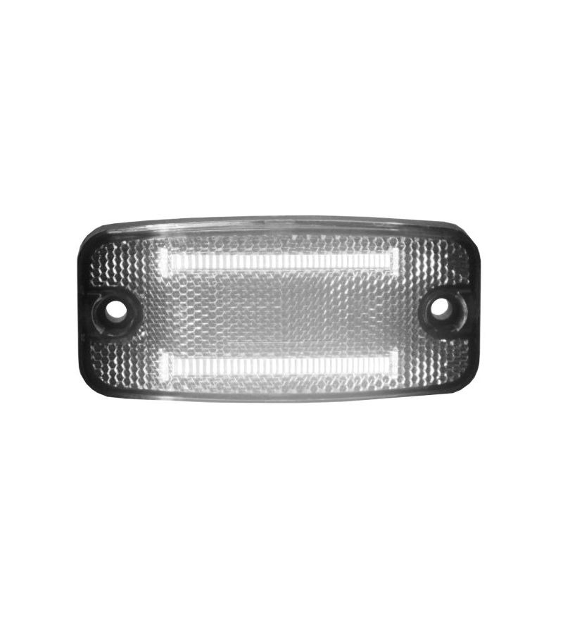 Markeringslicht - Ledson - Optoline D - 4.4" - 11.1cm - Melkwit - Wit - 12V-24V Markeringslicht - Ledson - Optoline D - 4.4" - 11.1cm - Melkwit - Wit - 12V-24V