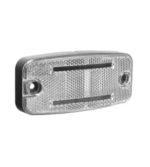 Markeringslicht - Ledson - Optoline D - 4.4" - 11.1cm - Melkwit - Wit - 12V-24V