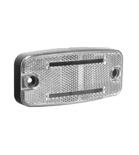 Marker Light - Ledson - Optoline D - 4.4" - 11.1cm - Milky white - White - 12V-24V