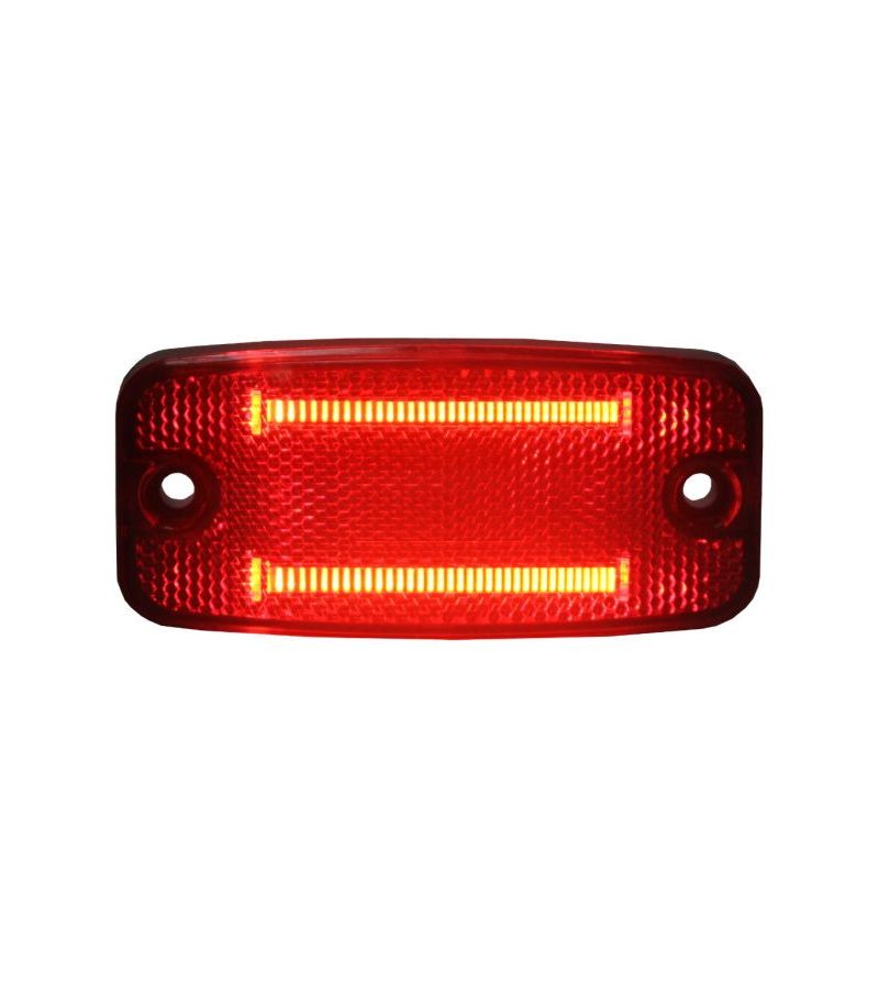 Markeringslicht - Ledson - Optoline D - 4.4" - 11.1cm - Rood - 12V-24V Markeringslicht - Ledson - Optoline D - 4.4" - 11.1cm - Rood - 12V-24V