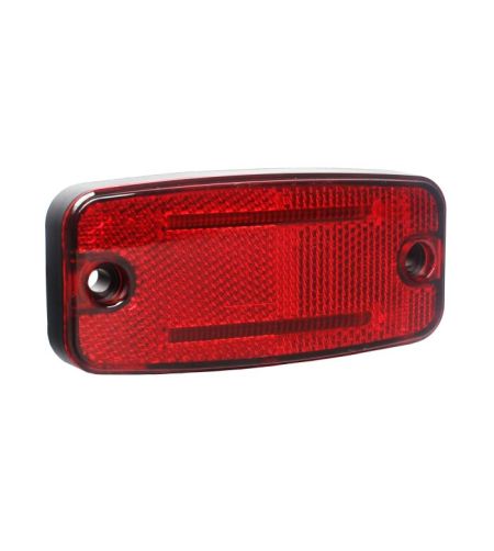 Marker Light - Ledson - Optoline D - 4.4" - 11.1cm - Red - 12V-24V