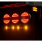 Markeringslicht - Ledson - Optoline D - 4.4" - 11.1cm - Rood - 12V-24V Markeringslicht - Ledson - Optoline D - 4.4" - 11.1cm - Rood - 12V-24V