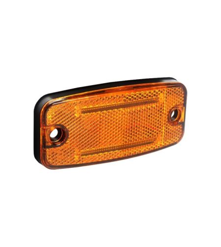 Marker Light - Ledson - Optoline D - 4.4" - 11.1cm - Amber - 12V-24V