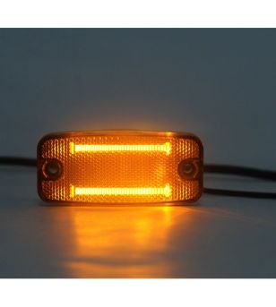 Markeringslicht - Ledson - Optoline NG+ - 6.6" - 16.7cm - Wit/Amber - 24V - Scania - L/P/G/R/S-series - 2016+