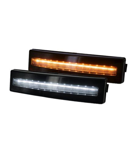 Begrenzungsleuchte - Ledson - Optoline NG+ - 6.6" - 16.7cm - Weiß/Amber - 24V - Scania - L/P/G/R/S-series - 2016+