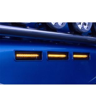 Markeringsljus - Ledson - Optoline NG+ - 6.6" - 16.7cm - Vit/Bärnsten - 24V - Scania - L/P/G/R/S-series - 2016+