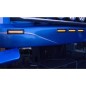 Markeringsljus - Ledson - Optoline S - 7.1" - 18.1cm - Klar - Bärnsten - 24V - Scania - 4/G/P/R/T 