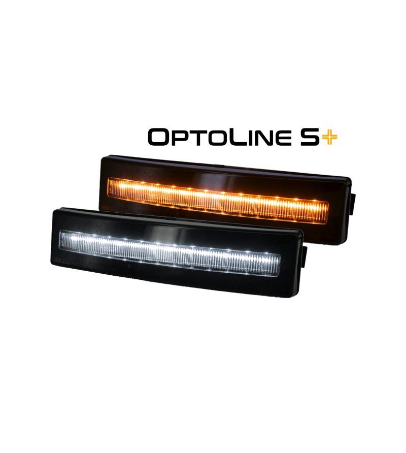 Markeringsljus - Ledson - Optoline S+ - 7.1" - 18.1cm - Klar - Bärnsten/Xenon vit - 24V - Scania - 4/G/P/R/T Markeringsljus - Ledson - Optoline S+ - 7.1" - 18.1cm - Klar - Bärnsten/Xenon vit - 24V - Scania - 4/G/P/R/T