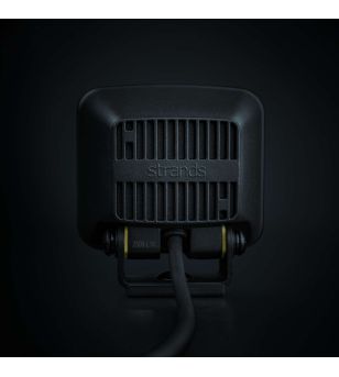Work light - Strands - FOR9T No-Glare - 78W - 4.3" - 10.8cm - Smoke - Position light White/Red/Amber - Work / Scene