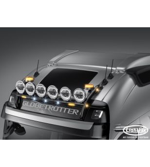 Roof bar - Lightfix - Sky-light H - Prewired - Black - Volvo Trucks - FH/FM/FMX - Globetrotter - 2021+