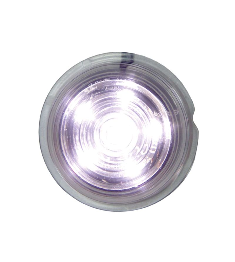 Markeringsljus - Strands - Viking - 2.8" - 7cm - Klar - Vit - 12V-36V Markeringsljus - Strands - Viking - 2.8" - 7cm - Klar - Vit - 12V-36V