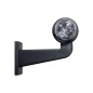 Marker Light - Strands - Viking - 2.8" - 7cm - Clear - White - 12V-36V