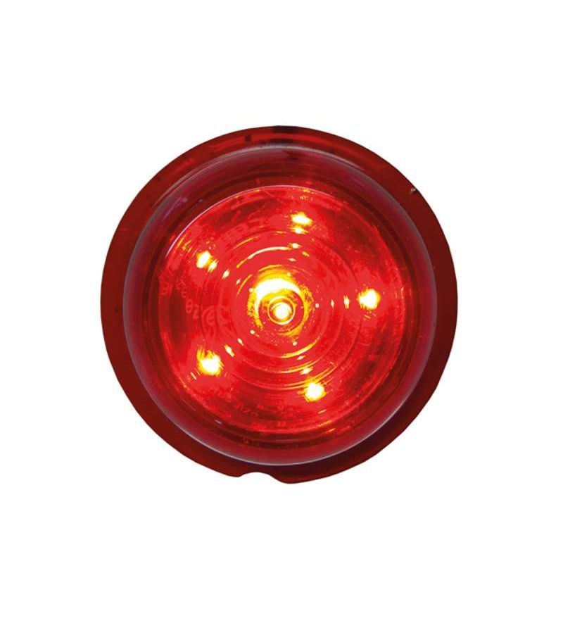 Begrenzungsleuchte - Strands - Viking - 2.8" - 7cm - Rot - 12V-36V Begrenzungsleuchte - Strands - Viking - 2.8" - 7cm - Rot - 12V-36V