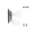Double burner - M-Led - Work - Arbetsbelysning - 4.9" - 12.5cm - Vänster - Klar - Vit - 12V-30V