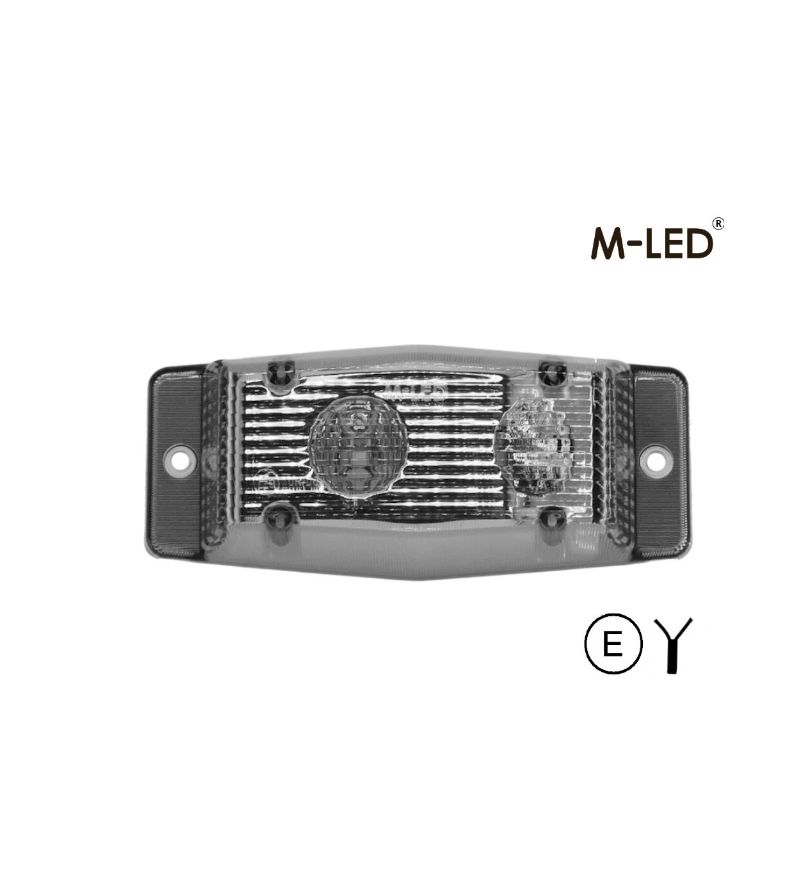 Double burner - M-Led - Work - Arbetsbelysning - 4.9" - 12.5cm - Vänster - LED - Klar - Vit - 12V-30V Double burner - M-Led - Work - Arbetsbelysning - 4.9" - 12.5cm - Vänster - LED - Klar - Vit - 12V-30V