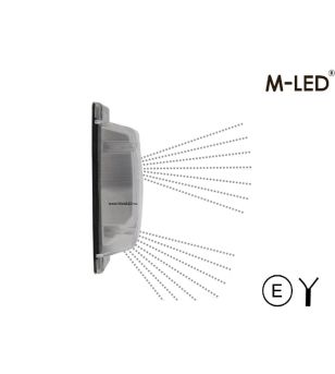 Double burner - M-Led - Work - Arbetsbelysning - 4.9" - 12.5cm - Höger - LED - Klar - Vit - 12V-30V 
