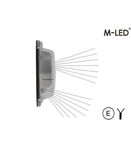 Double burner - M-Led - Work - Arbeitsbeleuchtung - 4.9" - 12.5cm - Rechts - LED - Klar - Weiß - 12V-30V 