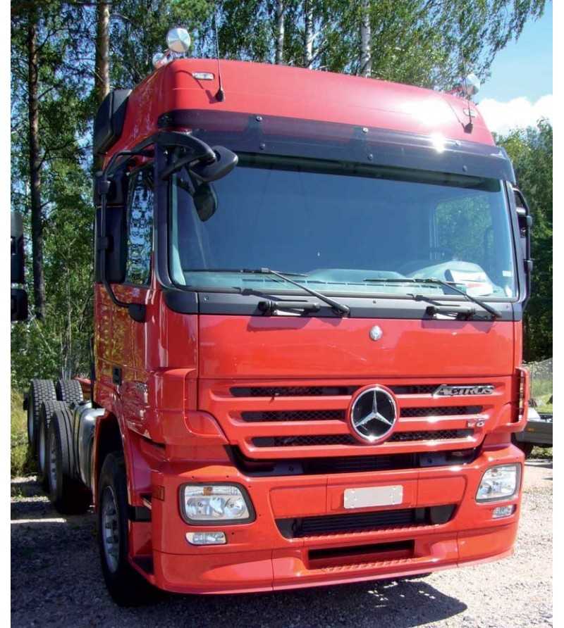 Zonneklep Actros MP2 Mega Space & LH met frontspiegel - 75127472 - Lights and Styling