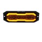 Blitzleuchte - M-Led - Halo - 5.1" - 12.9cm - Smoke - Positionslicht Amber - 16 Blitzmuster - Amber - R65-2 - 12V-24V Blitzleuchte - M-Led - Halo - 5.1" - 12.9cm - Smoke - Positionslicht Amber - 16 Blitzmuster - Amber - R65-2 - 12V-24V